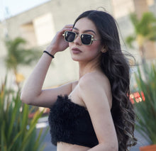 Cargar imagen en el visor de la galería, MODERNA / NEGRO-DORADO