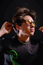 Cargar imagen en el visor de la galería, CASUAL BLACK / NARANJA