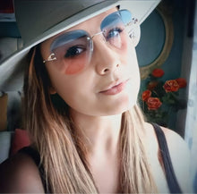 Cargar imagen en el visor de la galería, AVIADOR / ROSA-AZUL