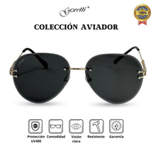 Cargar imagen en el visor de la galería, AVIADOR / NEGRO