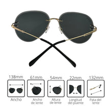 Cargar imagen en el visor de la galería, AVIADOR / NEGRO