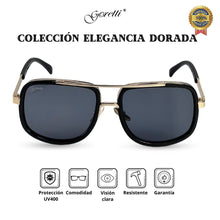 Cargar imagen en el visor de la galería, ELEGANCIA-DORADA / NEGRO
