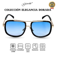 Cargar imagen en el visor de la galería, ELEGANCIA DORADA / AZUL