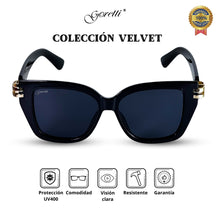 Cargar imagen en el visor de la galería, VELVET / NEGRO-NEGRO