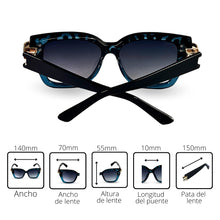 Cargar imagen en el visor de la galería, VELVET / AZUL-NEGRO