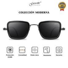 Cargar imagen en el visor de la galería, Colección Goretti LENTES MODERNOS - Color Negro.