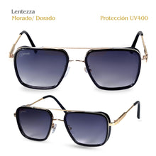 Cargar imagen en el visor de la galería, LENTEZZA / MORADO-DORADO
